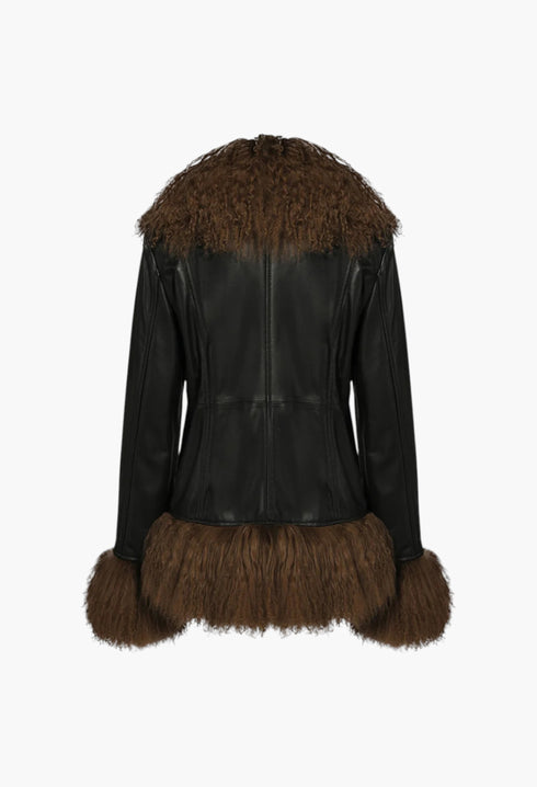 Dorothy Leather Coat